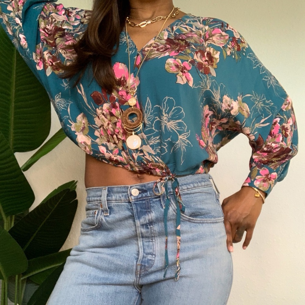 Floral Print Blouse